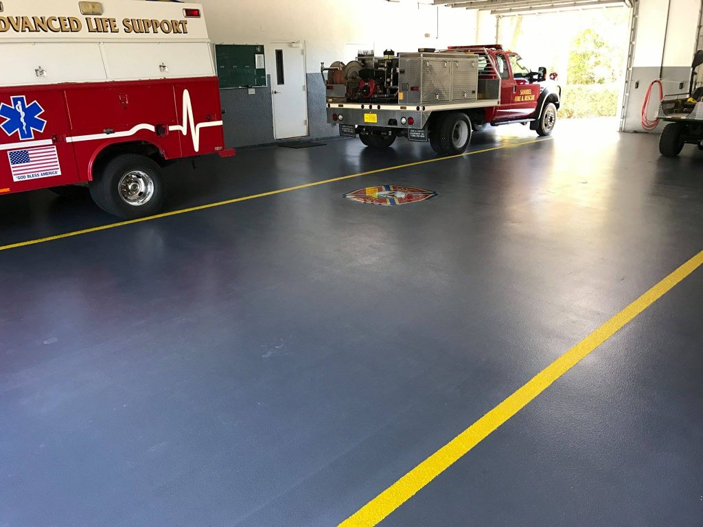 Fire Rescue EMS Floor Coating Services