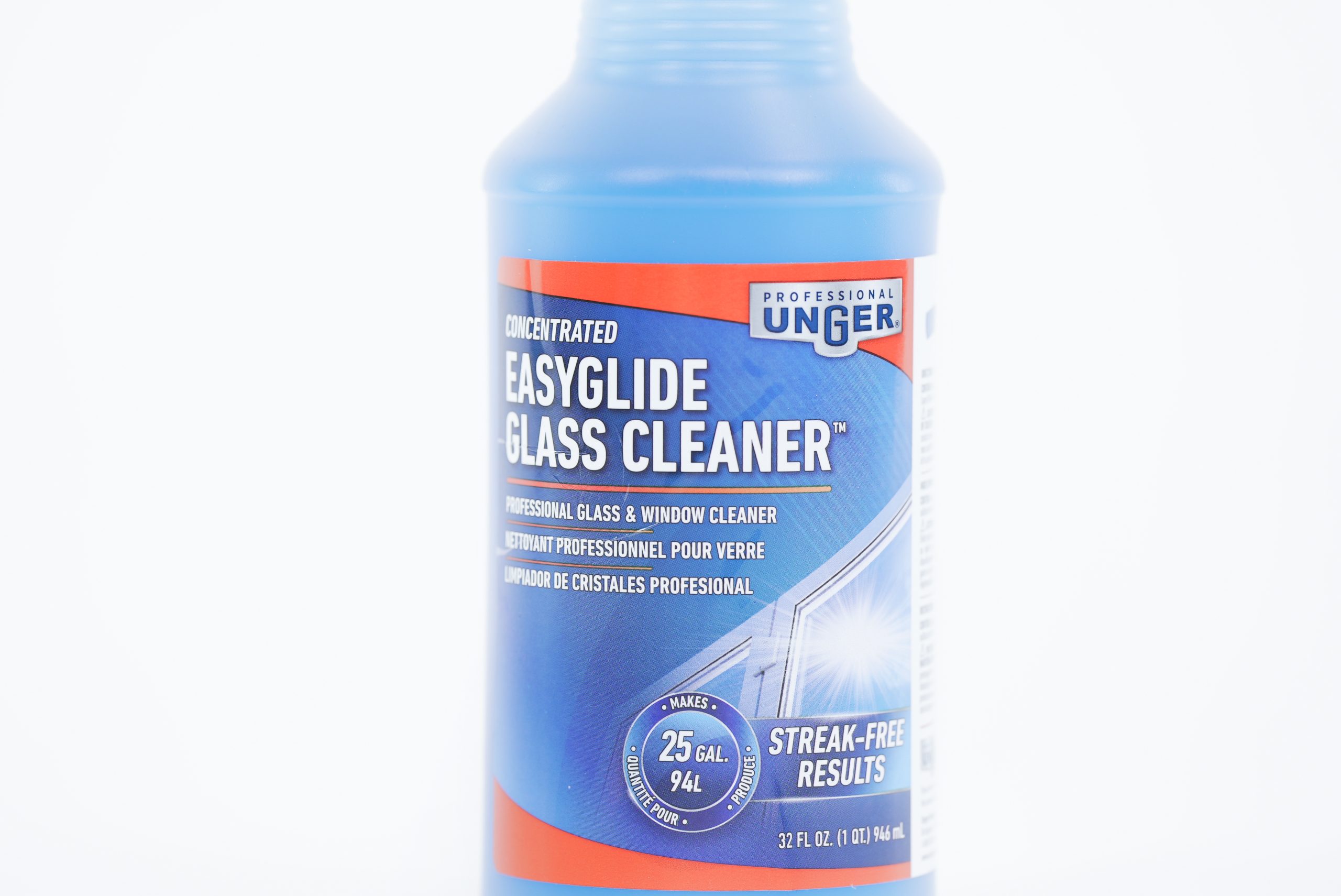 Unger Professional Streak-Free EasyGlide Glass Cleaner Concentrate, 32 oz