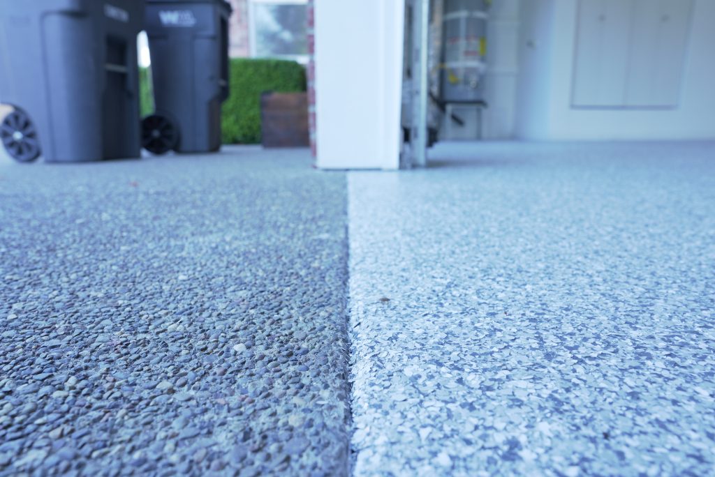 Cleanstart Concrete & Coatings: Flake Epoxy Coating Services flake epoxy coating