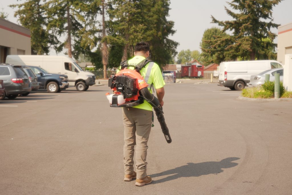 Cleanstart Commercial Landscaping Services -Blowing commercial landscaping