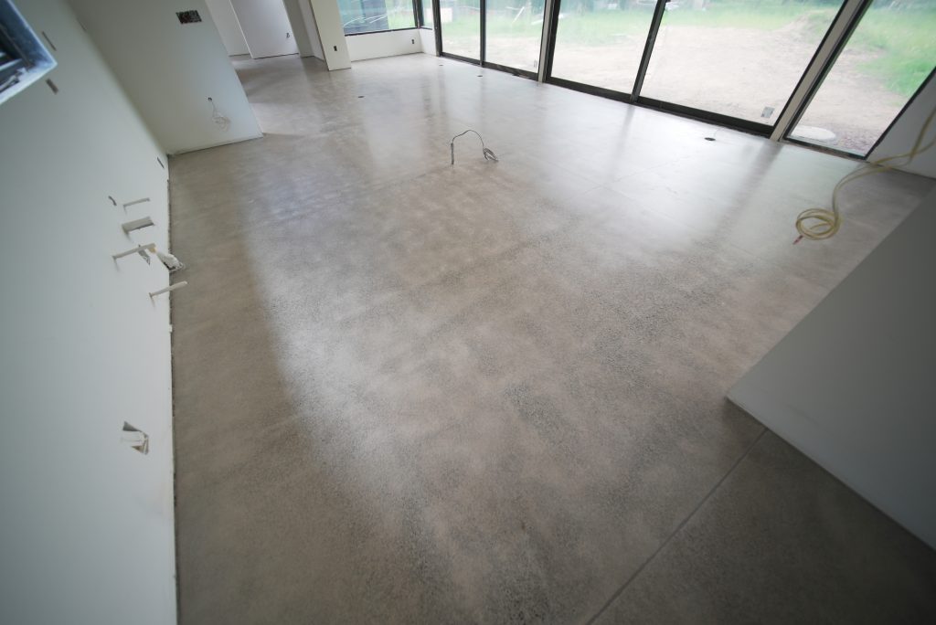 residential polished concrete