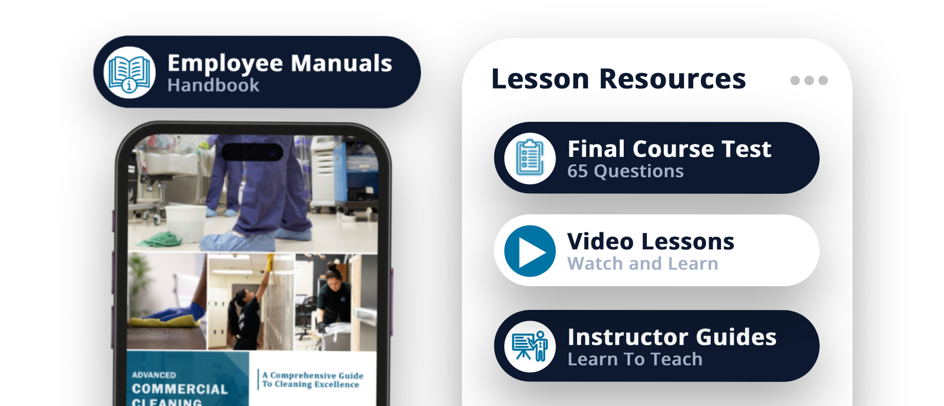 Advanced Commercial Cleaning Course Package of Materials